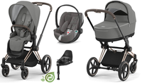 Cybex Conscious Green Leaf Eco Pearl Grey