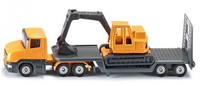  Camion de remorcare cu excavator