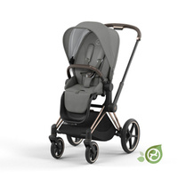 Cybex Conscious Green Leaf Eco Pearl Grey