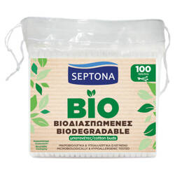 Septona Ecolife Biologicky rozložitelné hygienické tyčinky 100 ks.