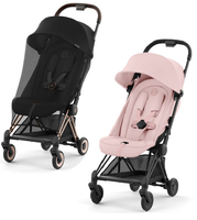 Peach Pink - Matt black
