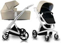  IS16 Eco Leather juodas, baltas rėmas