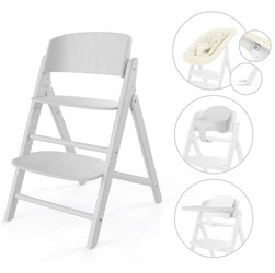 Cybex Kojicí židlička Click & Fold s houpátkem a podnosem 4 v 1, celá bílá