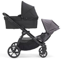 Baby Jogger City Select 2 Kočárek Rok Po Roku 2x Sedadlo + Korba, Basic Radiant Grey 2022