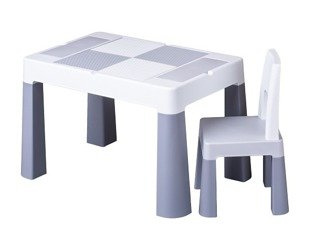 Tega Set Multifun Eco Mamut Stůl + Židle Gray-Black