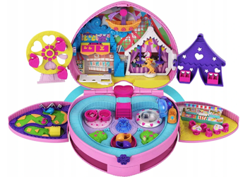 Polly Pocket Rozkładany Plecak Park Rozrywki GKL60