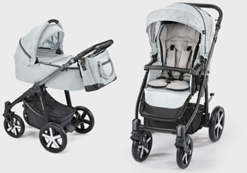 Baby Design Lupo Comfort Wózek Głęboko-Spacerowy Satin - Limited