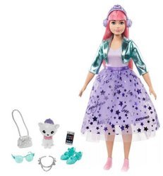 Barbie Przygody Księżniczek Lalka + Akcesoria GML77