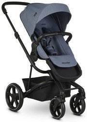 Easywalker Harvey 3 Wózek Spacerowy Steel Blue (zawiera stelaż, siedzisko z budką i pałąkiem z ekoskóry)