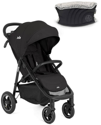 Joie Litetrax Pro Air Wózek Spacerowy Shale + Mufka do Wózka Kiddy