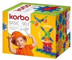 Korbo Klocki Basic 90 Elementów