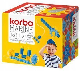 Korbo Klocki Marine 18 Elementów Chłopiec