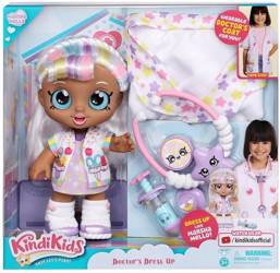 TM Toys Kindi Kids Marsha mello Lalka + Przebranie Lekarza