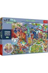 Trefl Puzzle 500 el. Spy Guy USA